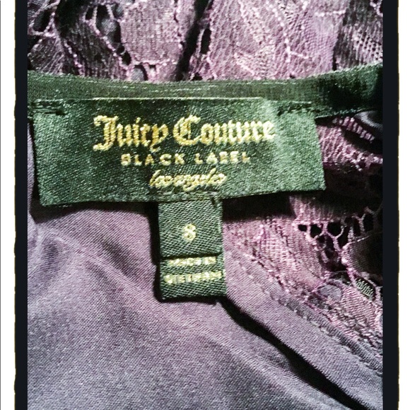 🌟Juicy Couture Black Label Leafy Lace Romper - Picture 4 of 5